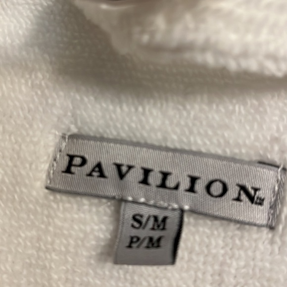 Bathrobe with black trim - Picture 3 of 4